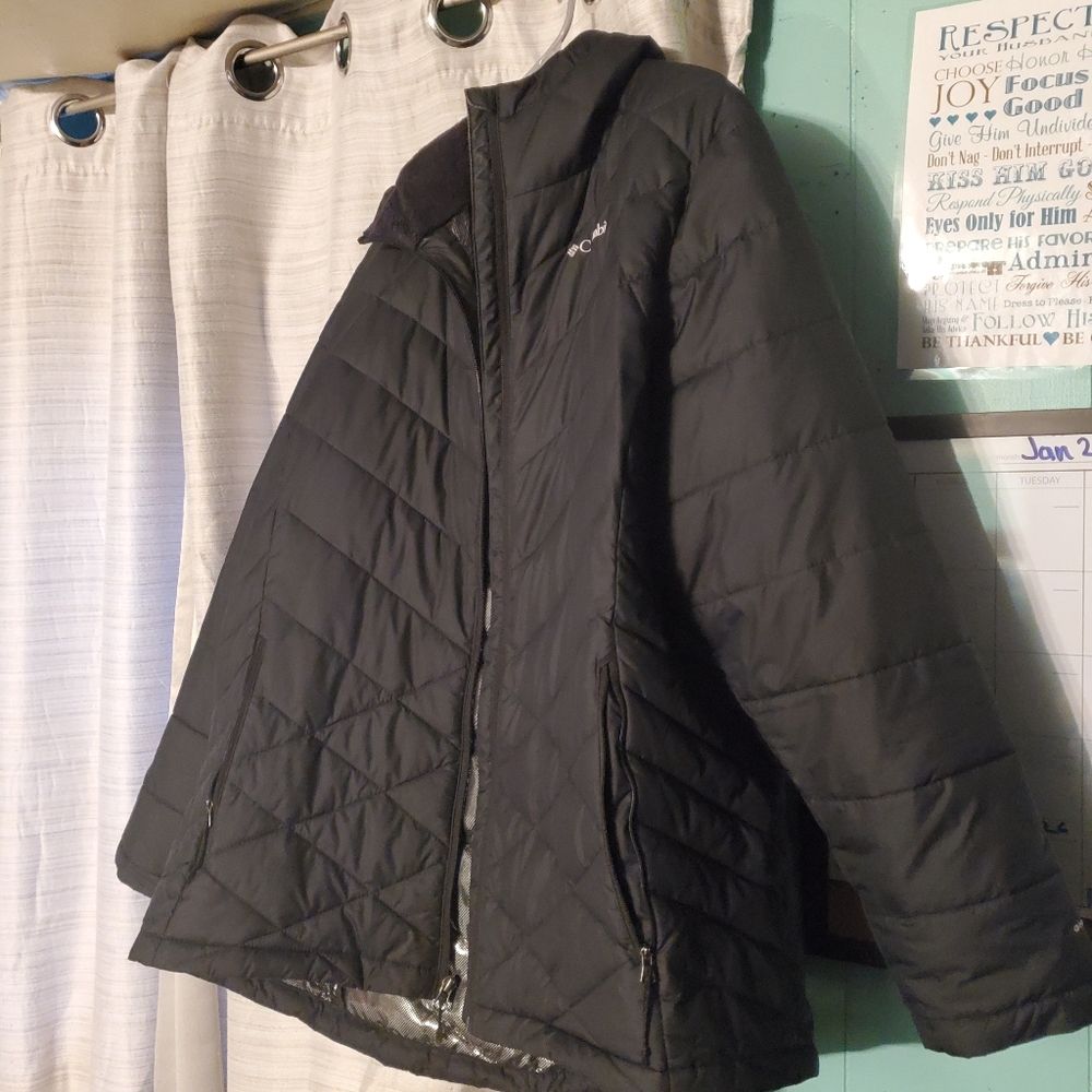 Columbia heavenly hooded jacket